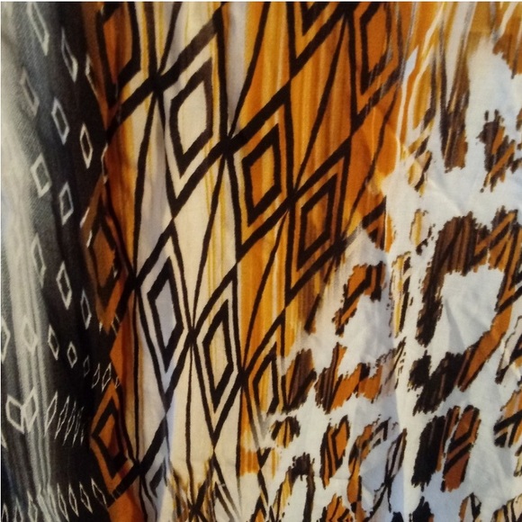 Lani Maxi Dress Tie Dye High Low sz M - Picture 5 of 13